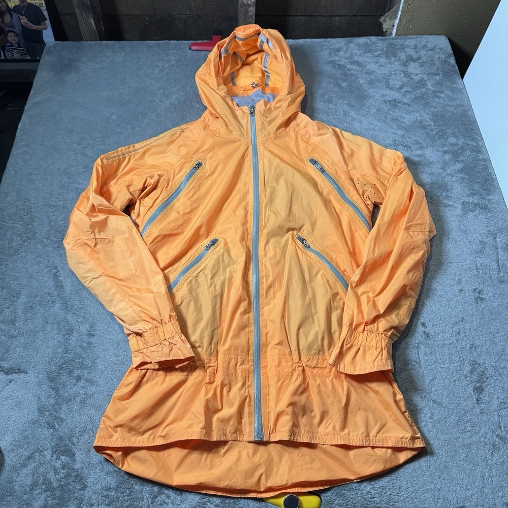 lululemon athletica Orange Hooded Utility Jacket